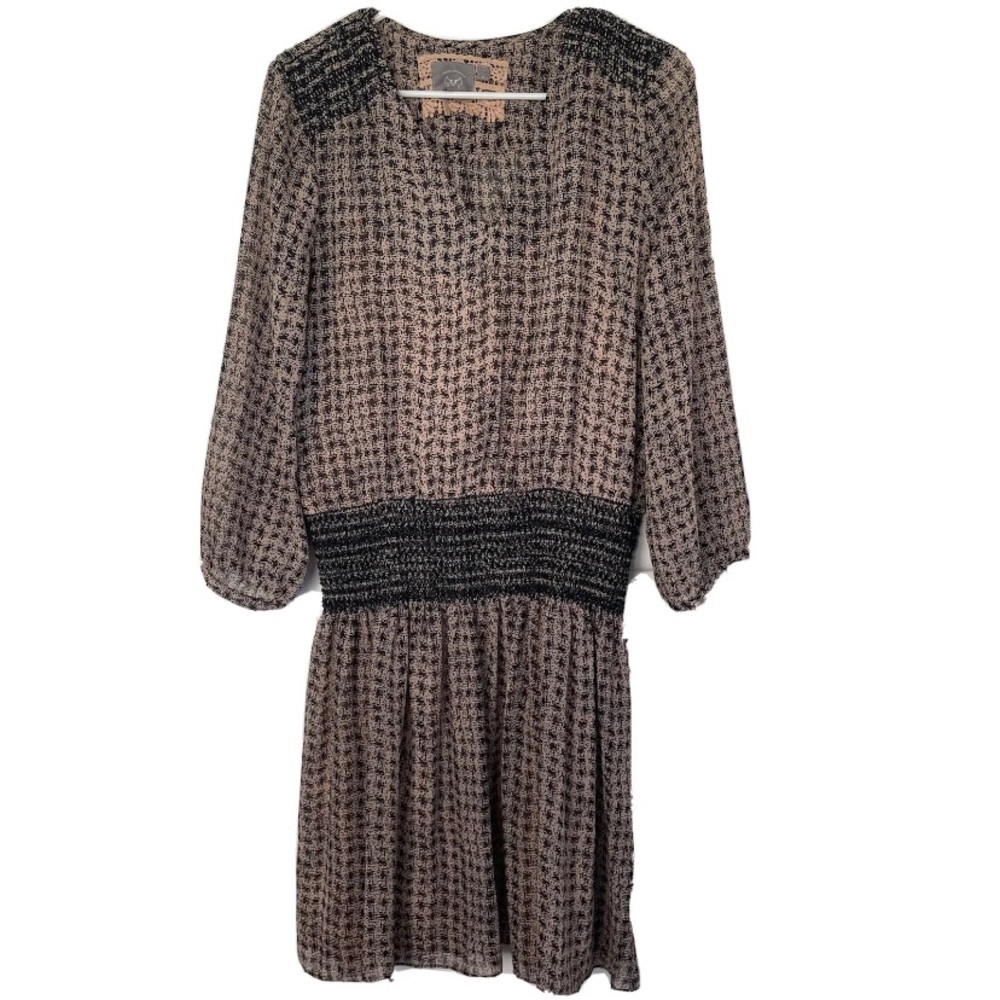 Anthropologie • Daytripper Dress Fully Lined Smocked Waist